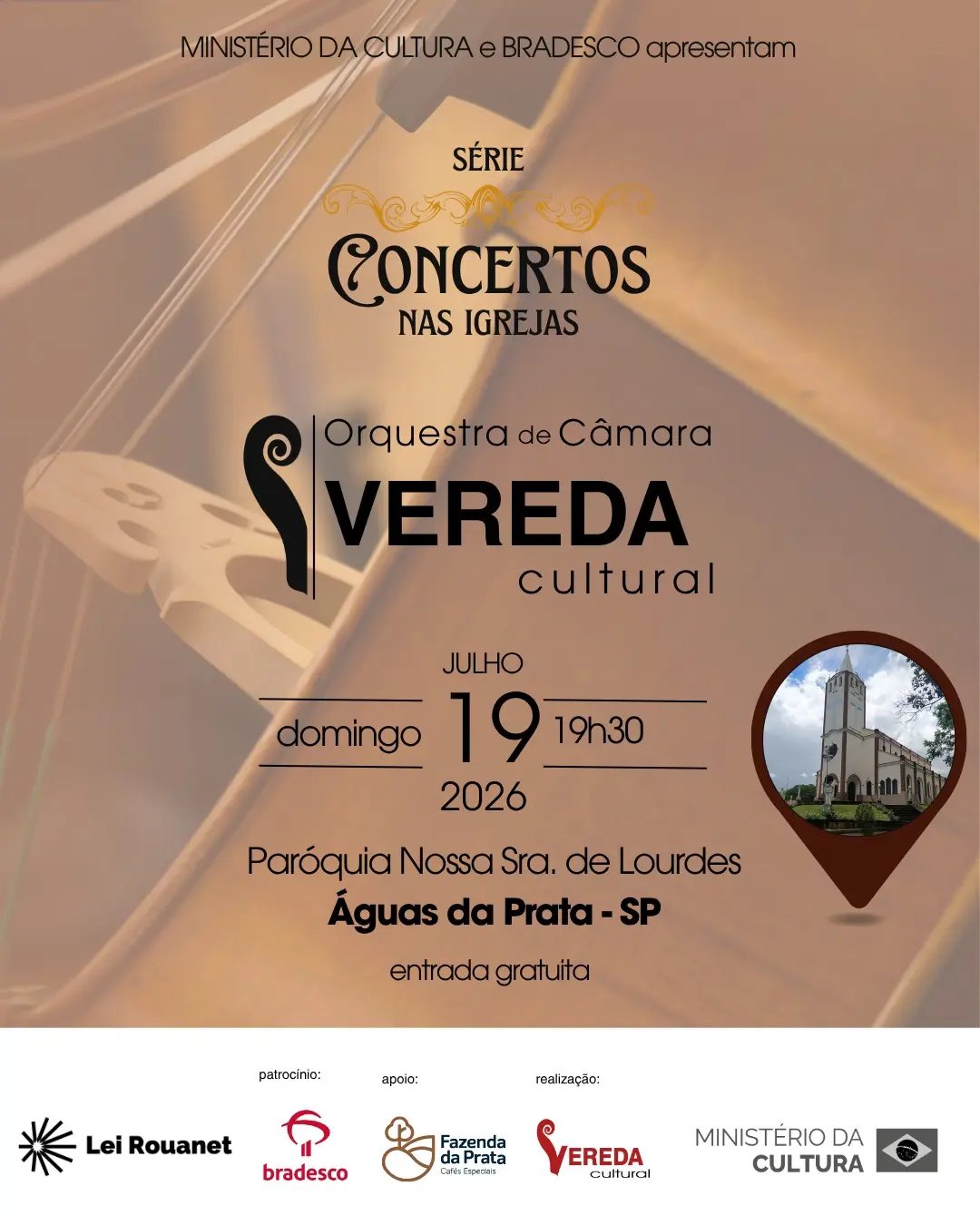 Concerto da Orquestra Vereda Cultural