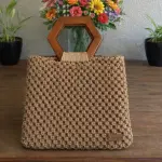 Bolsa Macramê Art Adler