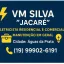 Logo de VM Silva Jacaré eletricista