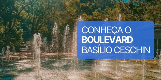 Banner do estabelecimento Boulevard Basílio Ceschin em Águas da Prata.