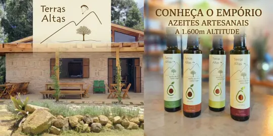 Banner do estabelecimento Empório Terras Altas em Águas da Prata.