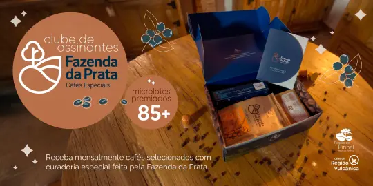 Banner do estabelecimento Fazenda da Prata Cafés Especiais em Águas da Prata.
