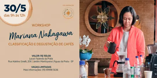 Banner do estabelecimento Workshop imersivo de Classificação e Degustação de Cafés em Águas da Prata.