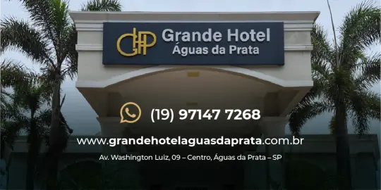 Banner do estabelecimento Grande Hotel Águas da Prata em Águas da Prata.