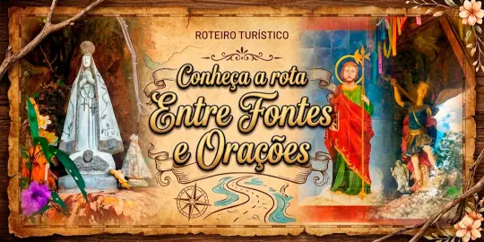 Banner do estabelecimento Entre Fontes e Orações - City Tour em Águas da Prata.