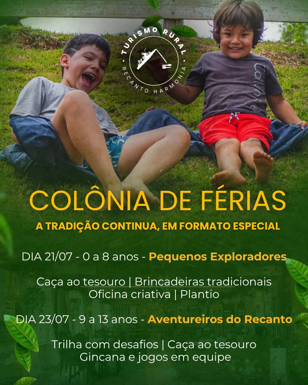 Colônia de Férias Especial