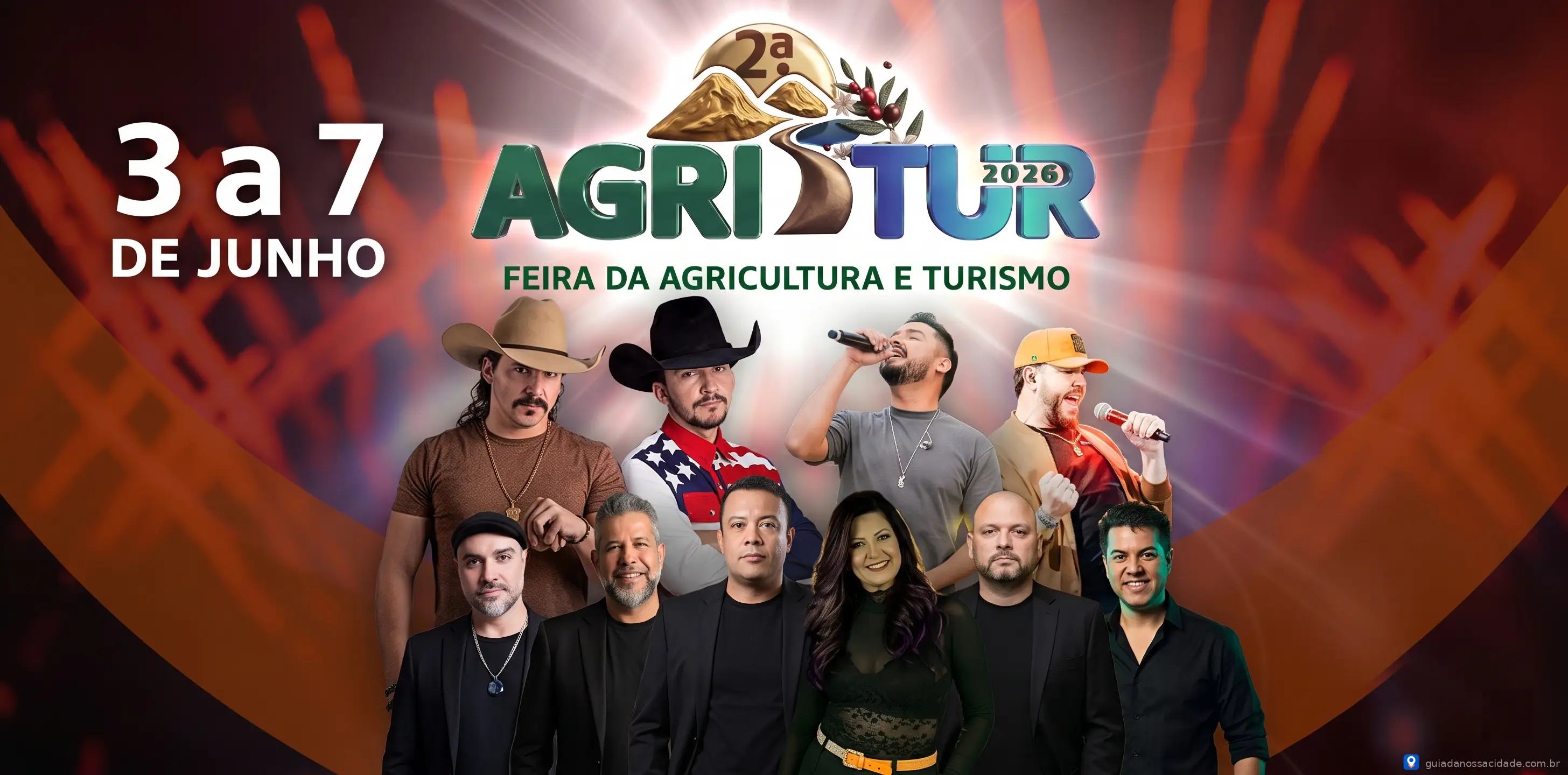 Feira AGRITUR em Caconde de 3 a 7 de julho