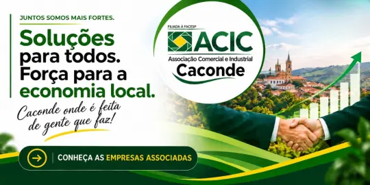 Banner do estabelecimento ACIC - Associação Comercial e Industrial de Caconde em Caconde.