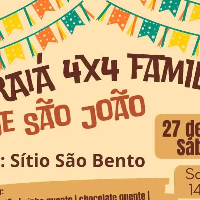 1º Arraiá 4x4 Familiar