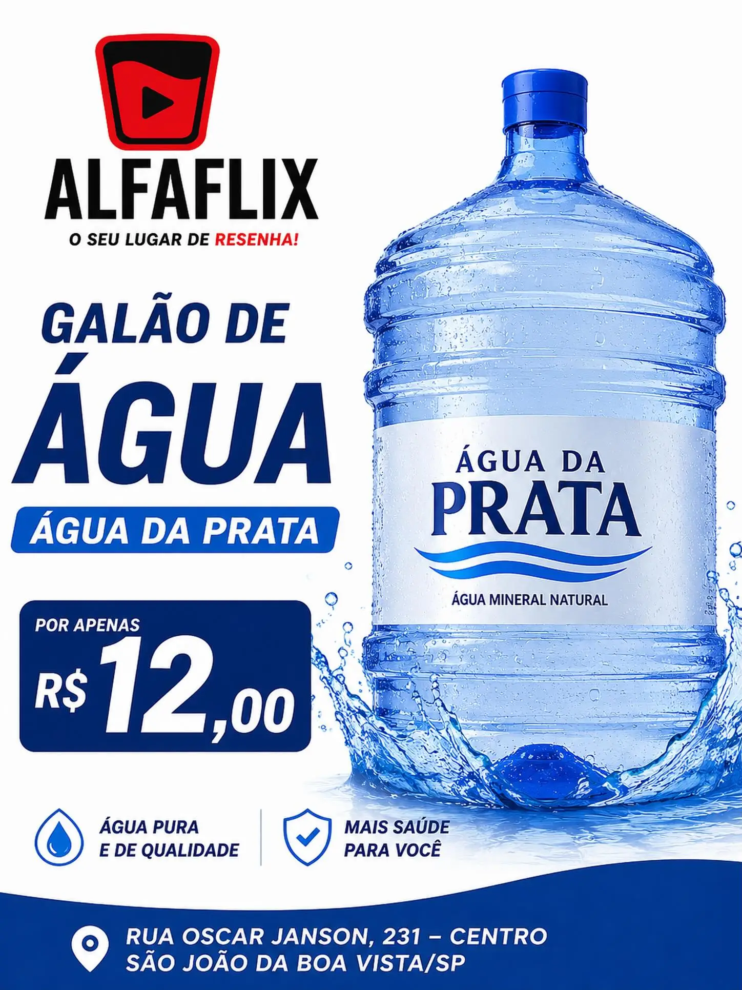 Água da Prata em Promoção