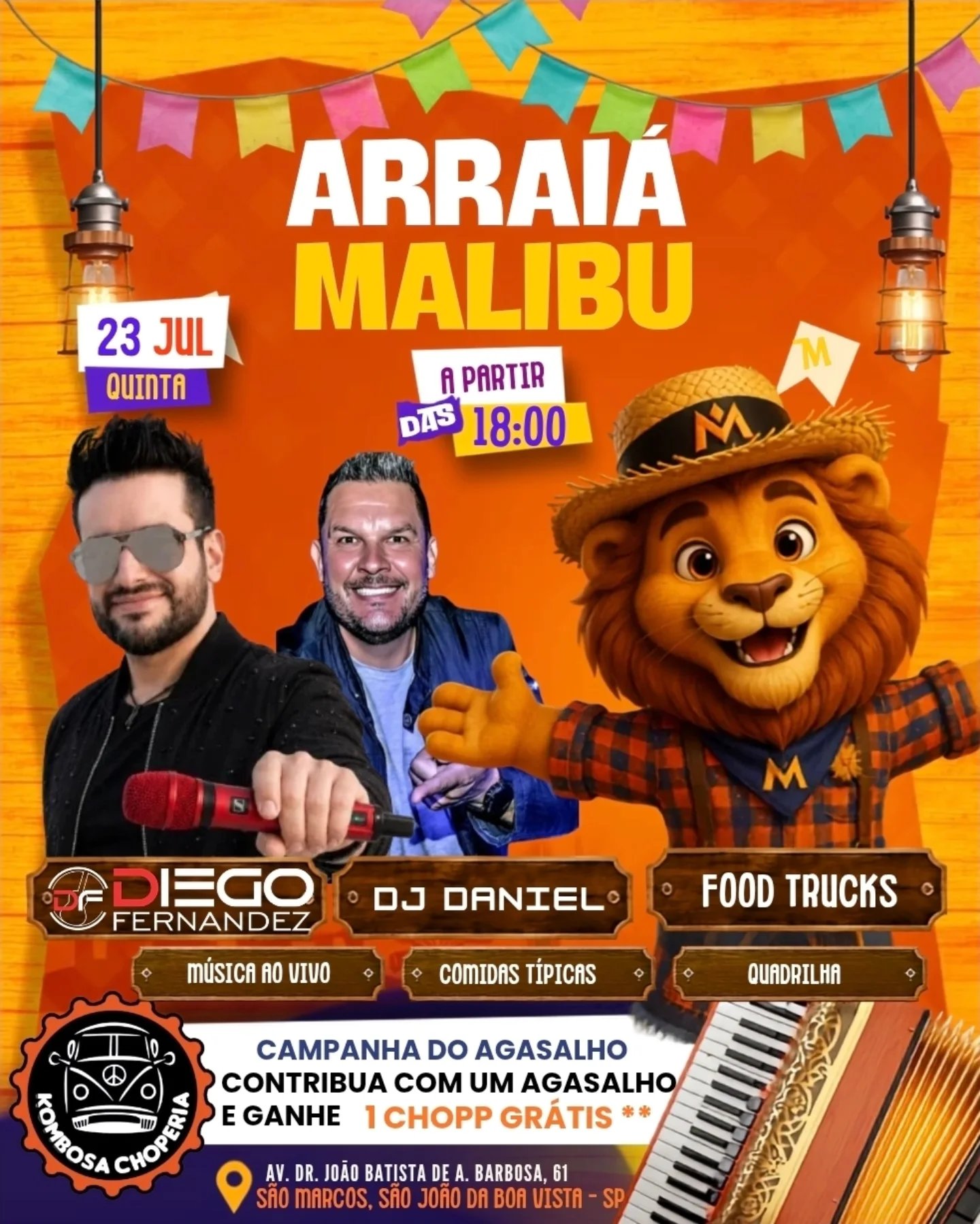 Arraiá da Malibu