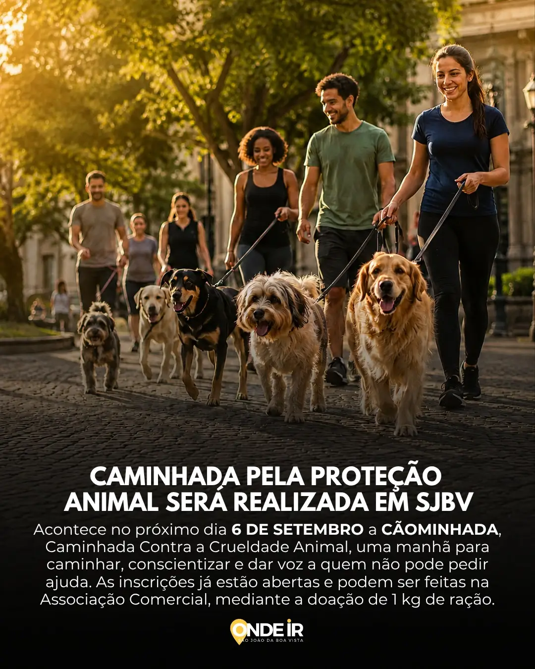Caminhada Contra Crueldade Animal