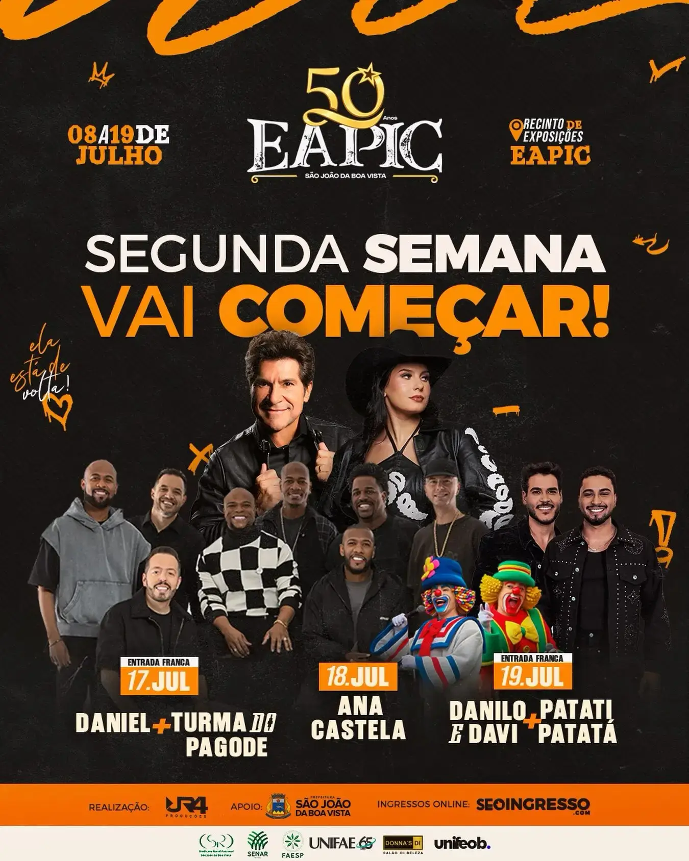 EAPIC 2026 - Danilo e Davi + Patati e Patata