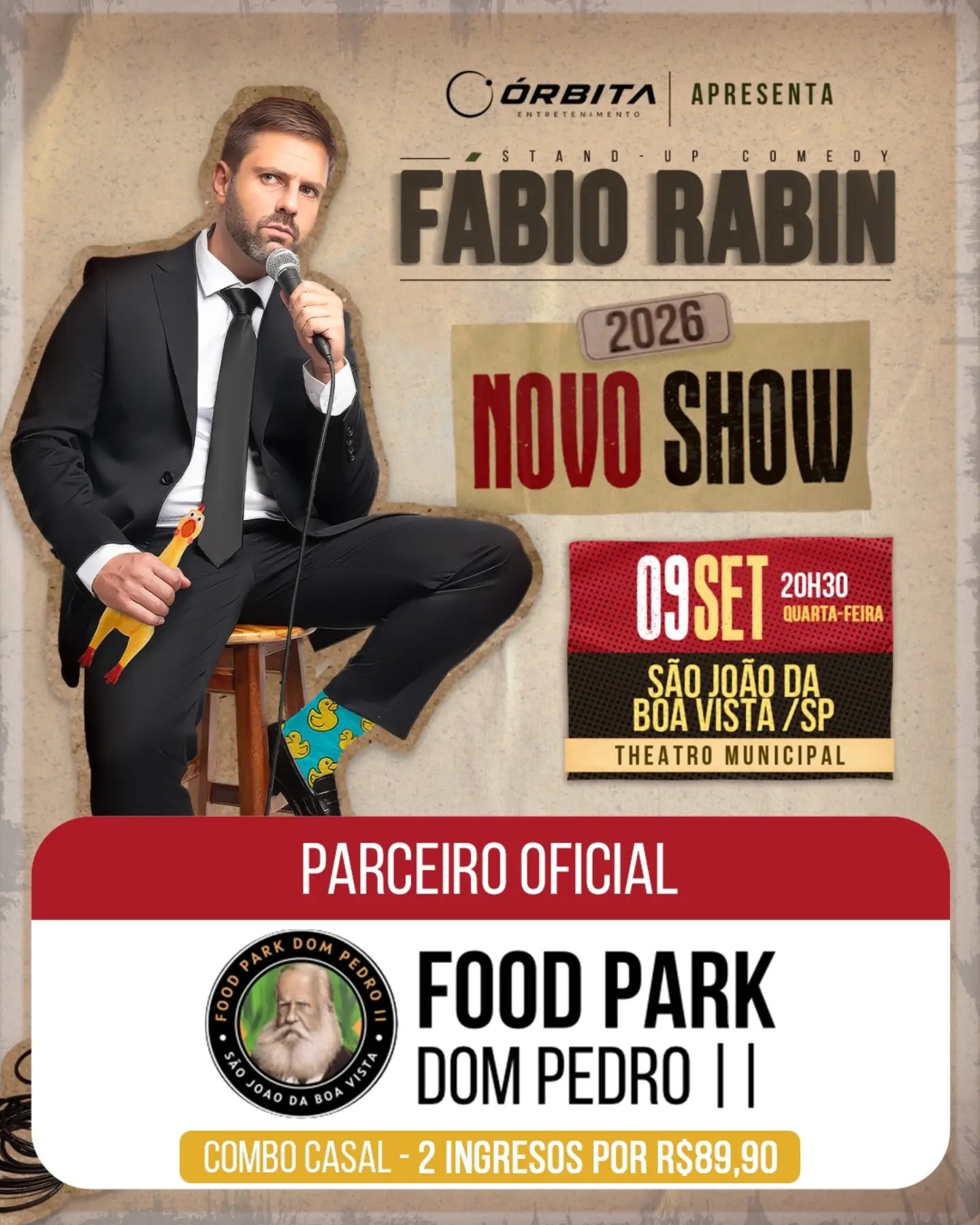 Humor com Fábio Rabin