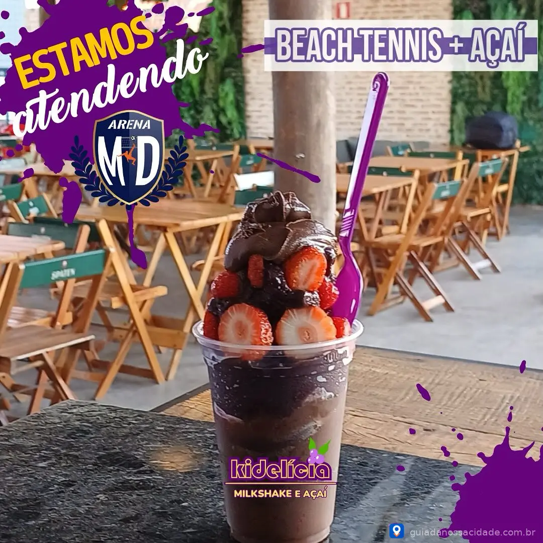 Milkshake e Açaí Kidelícia