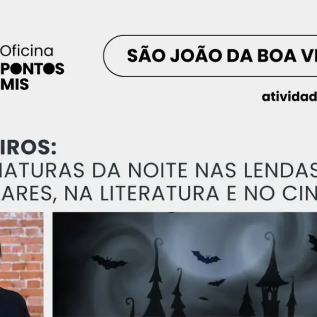 Oficina gratuita de ficção literária e cinematográfica