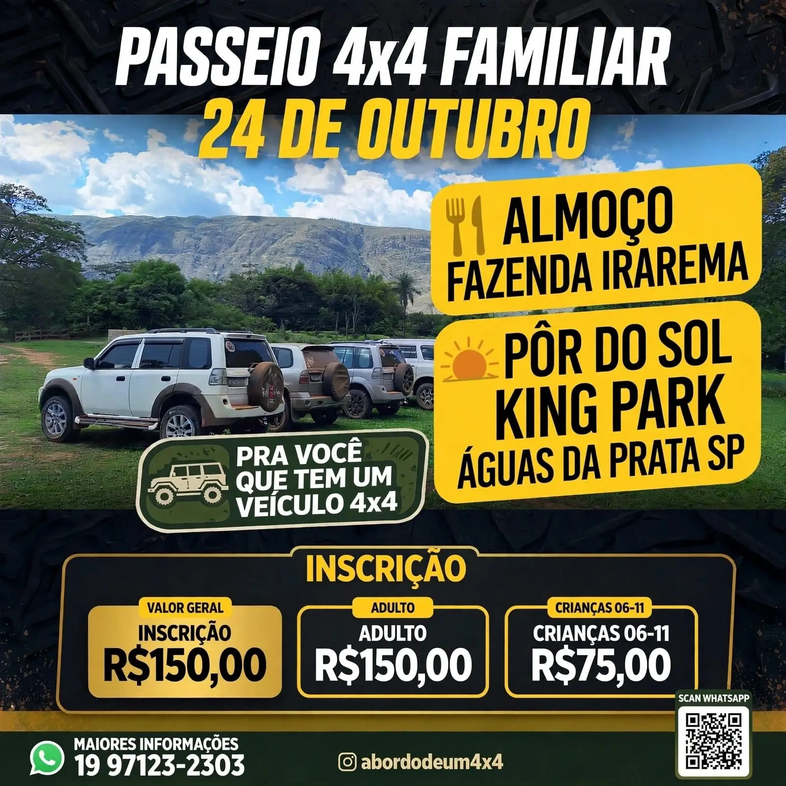 Passeio 4x4 Familiar