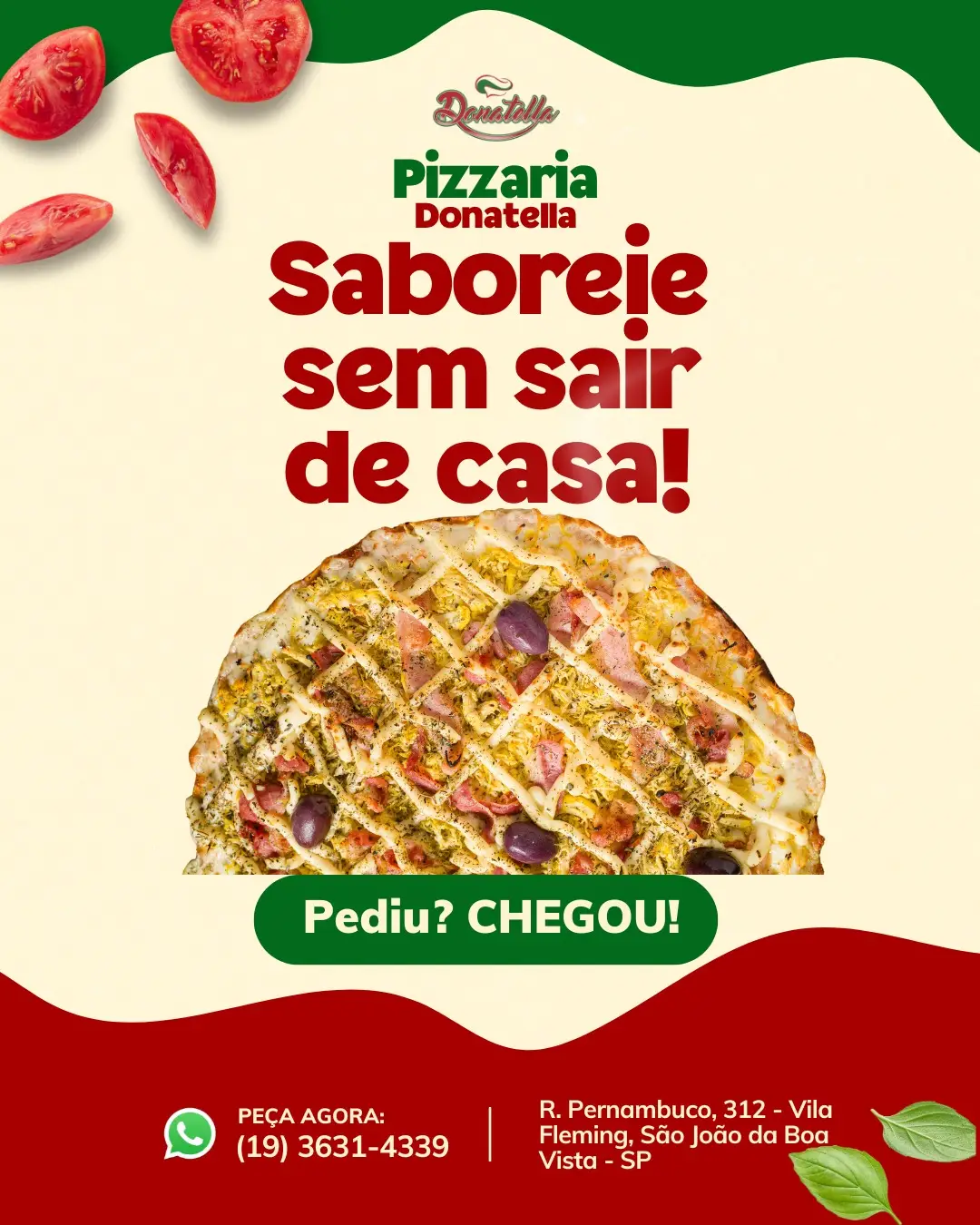 Pizza em Casa