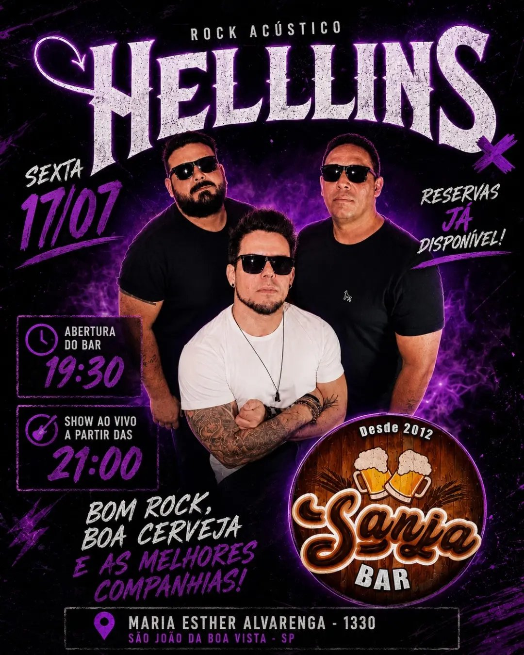 Show Acústico - Hellins