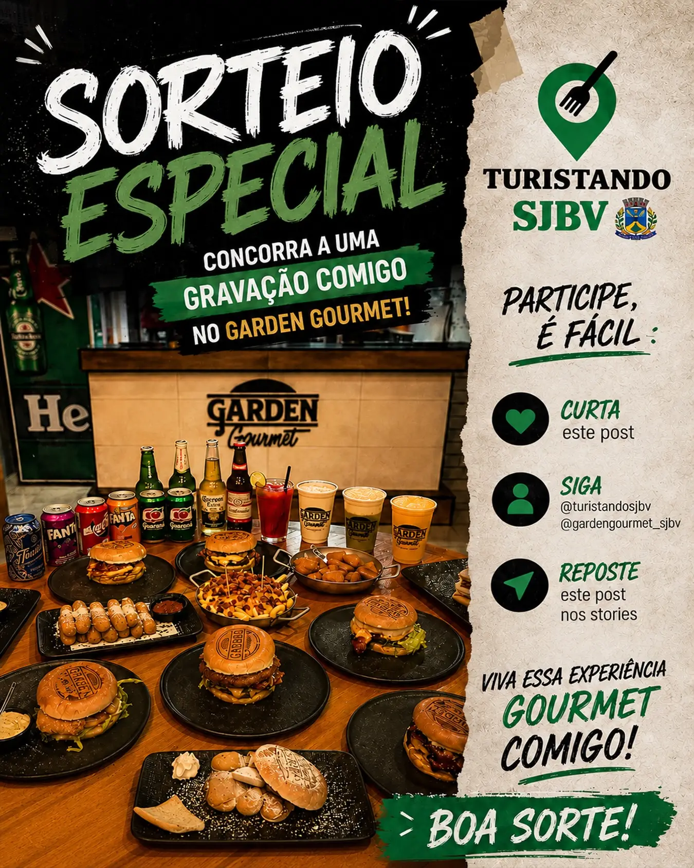 Sorteio Gourmet
